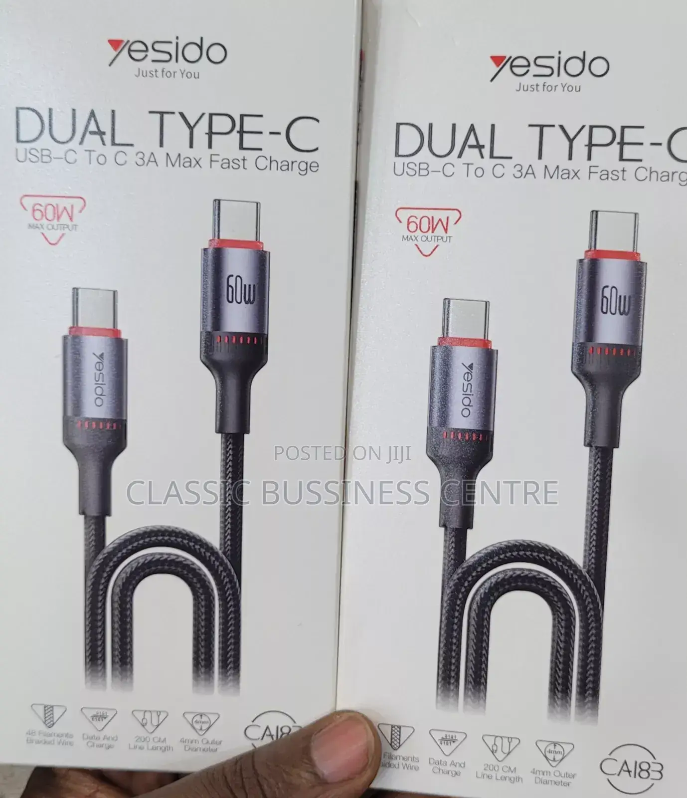 60w Dual Type C