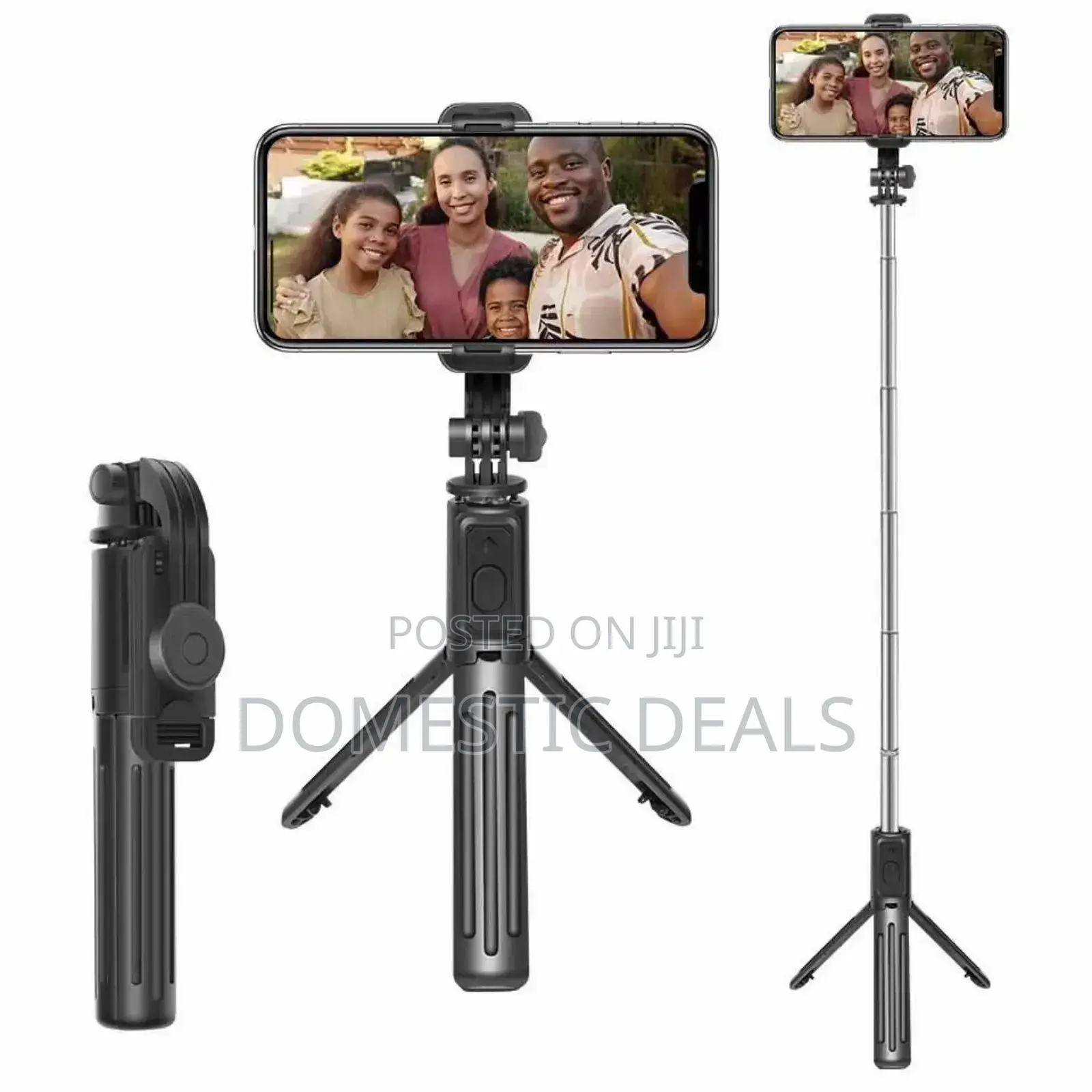 4in1 Wireless Selfie Stick With Bluetooth and Mobile Tripod