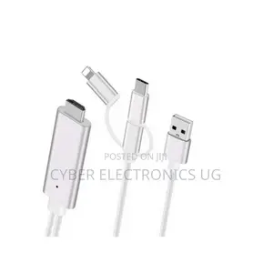 3in1 HDMI Adapter Phone to HDMI Cable Type-C/Micro USB