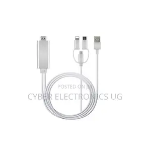 3in1 HDMI Adapter Phone to HDMI Cable Type-C/Micro USB
