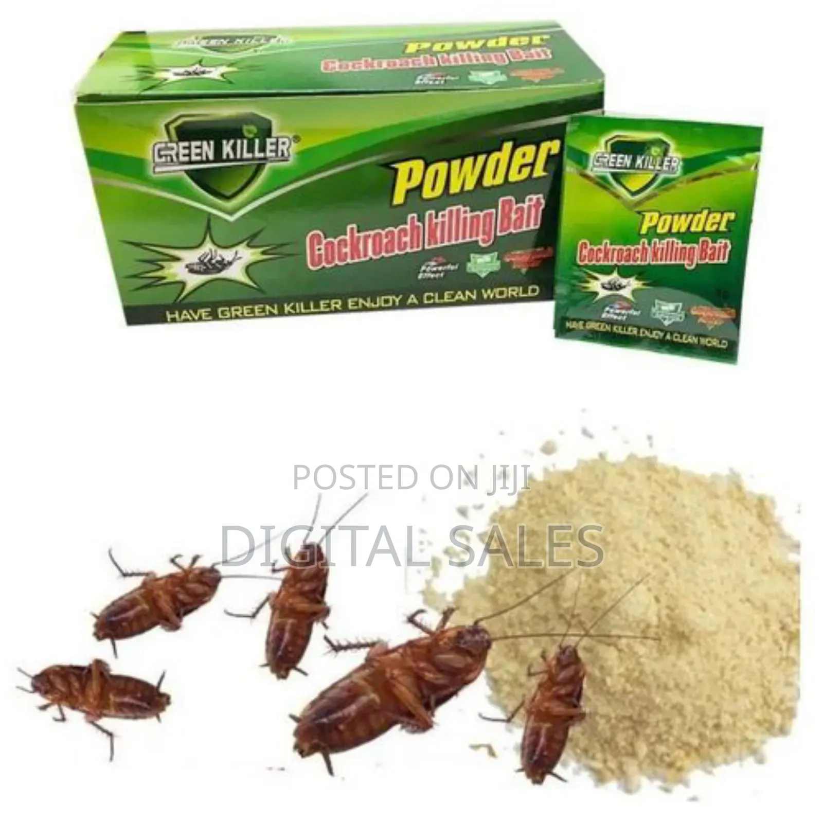 50pcs Cockroach Killing Bite Powder