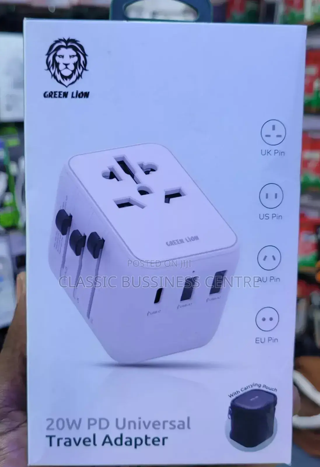 Green Lion 20w Pd Travel Adaptor