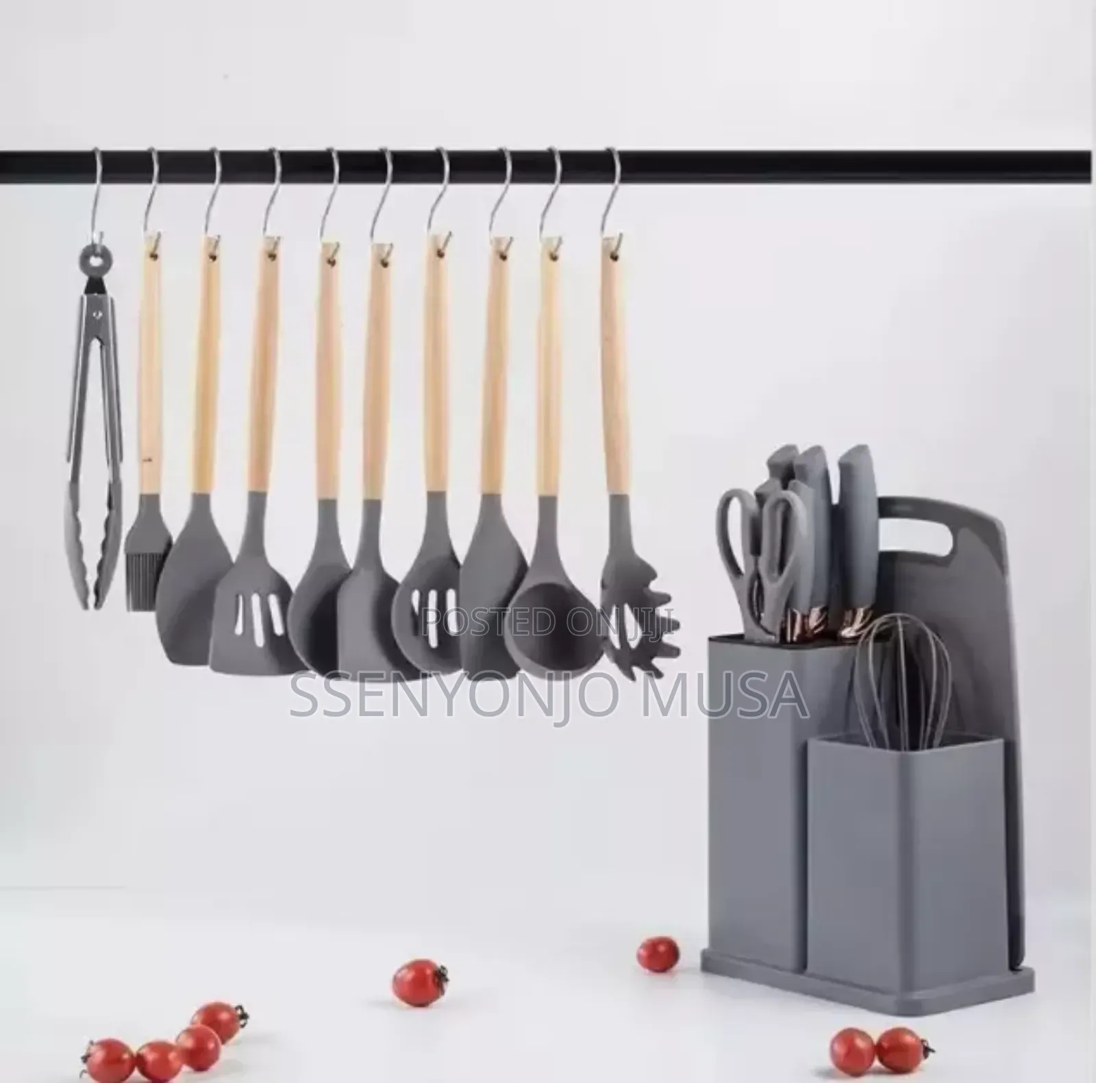 Silicone Kitchen Utensil Set | 19-Piece Heat Resistant.