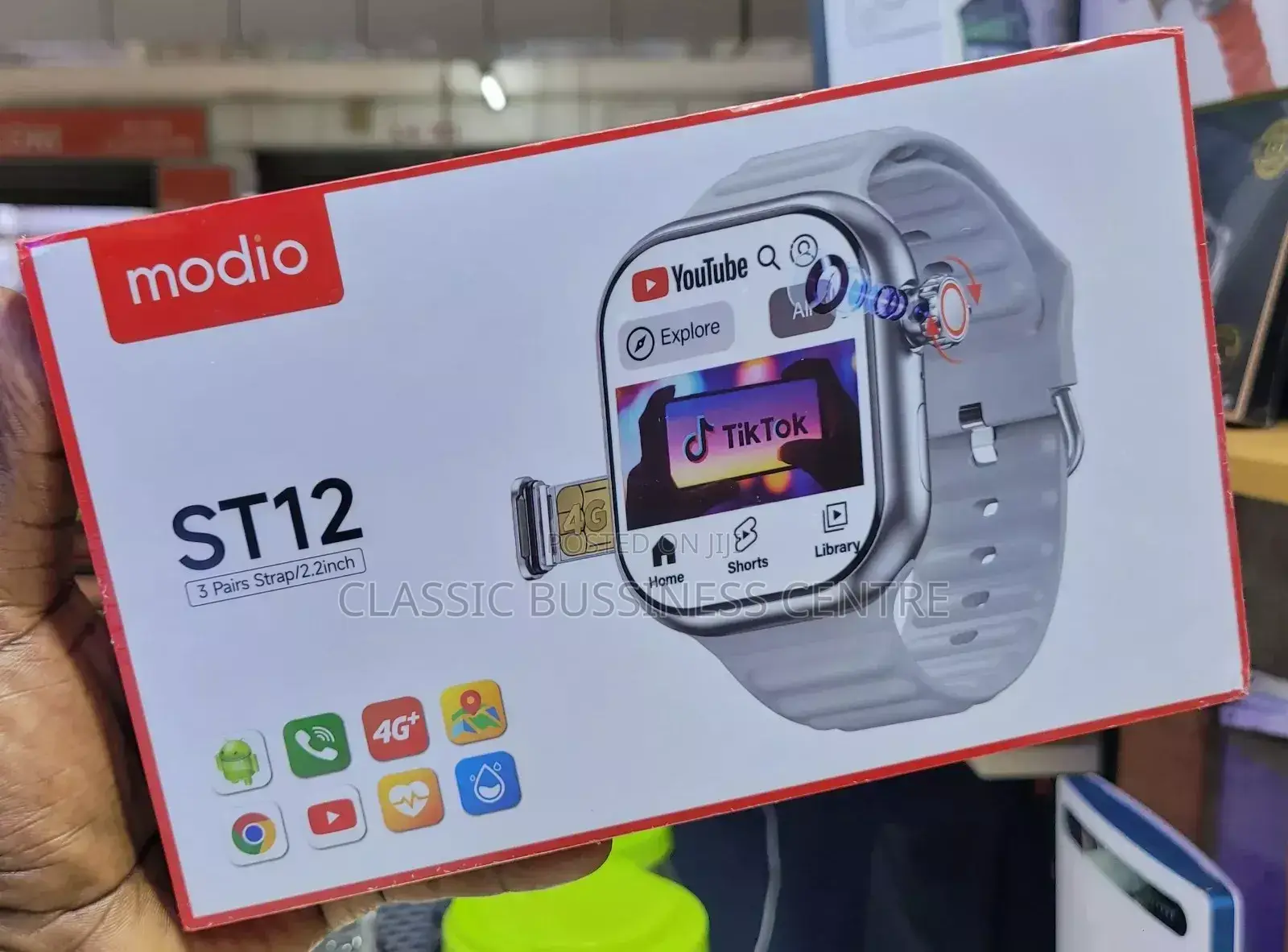 Modio ST12 Smart Watch /Sim Card Smart Watch