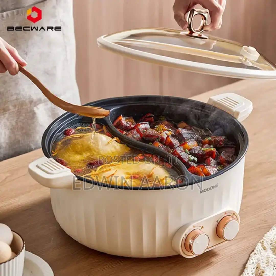 Double Partition Electric Cooker 6l