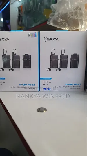 By-Mw4 Pro- Boya Wireless Microphone