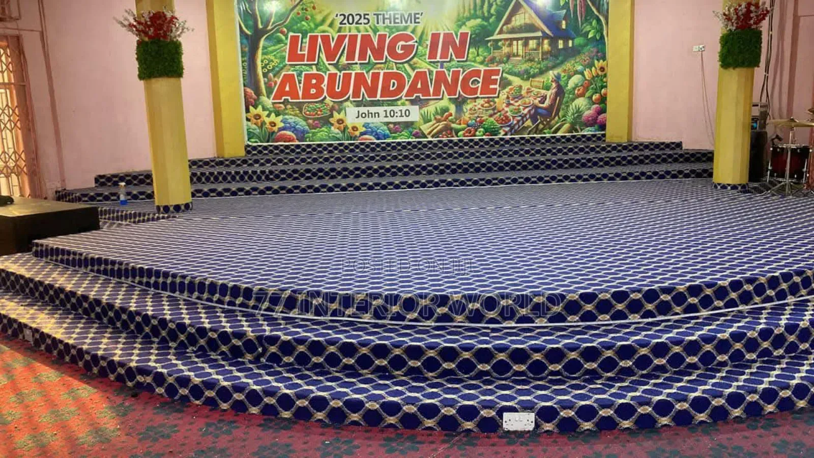Church/ Mosque Wall to Wall Street/Woolen Carpets
