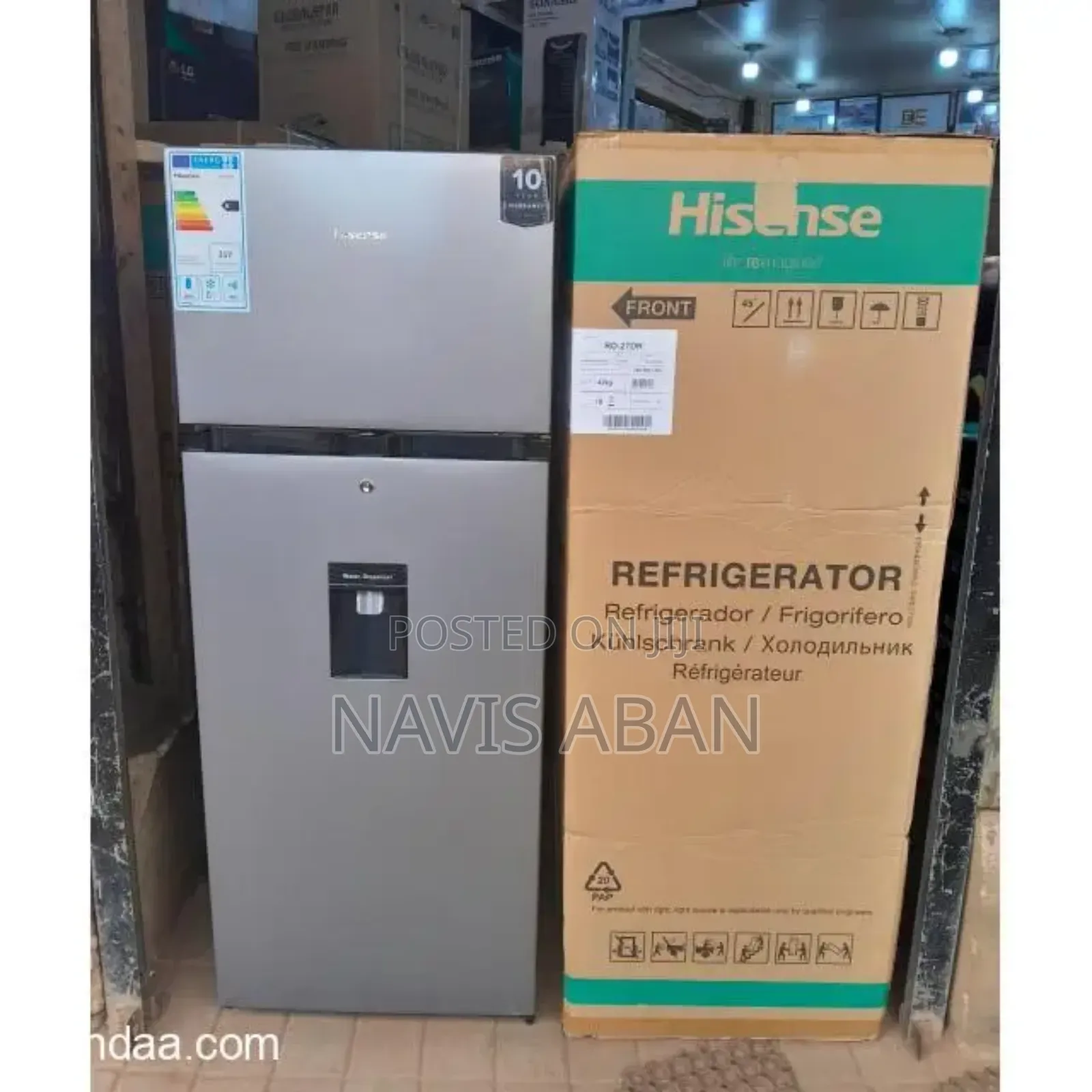 Hisense 270 Litres With Dispenser On Quick Sale