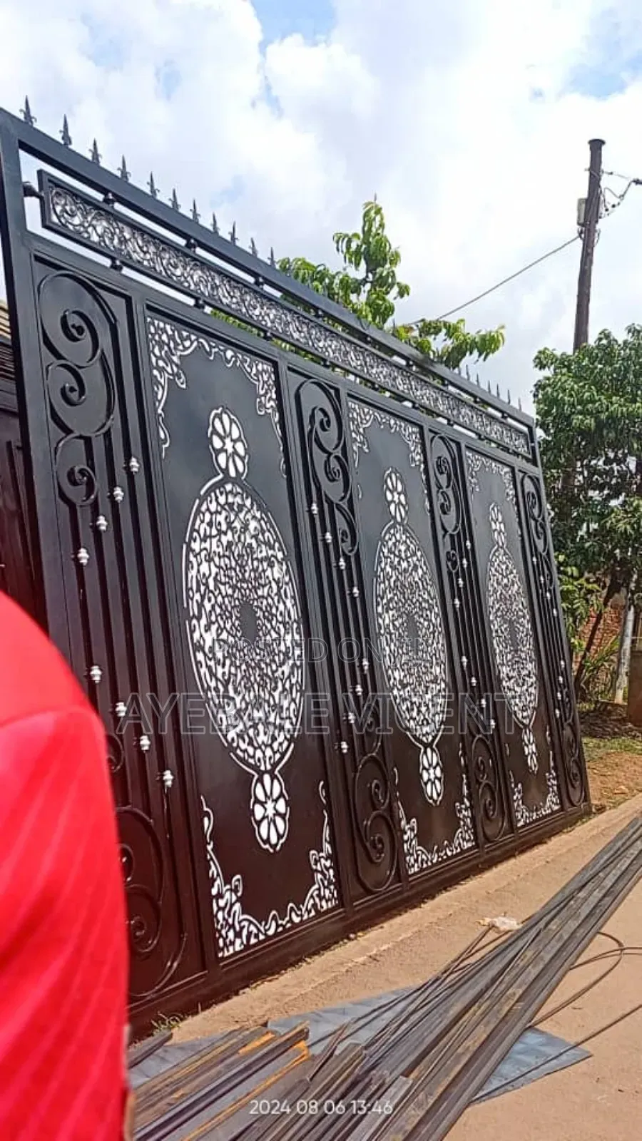 Sliding Main Gates for Perimeter Wall