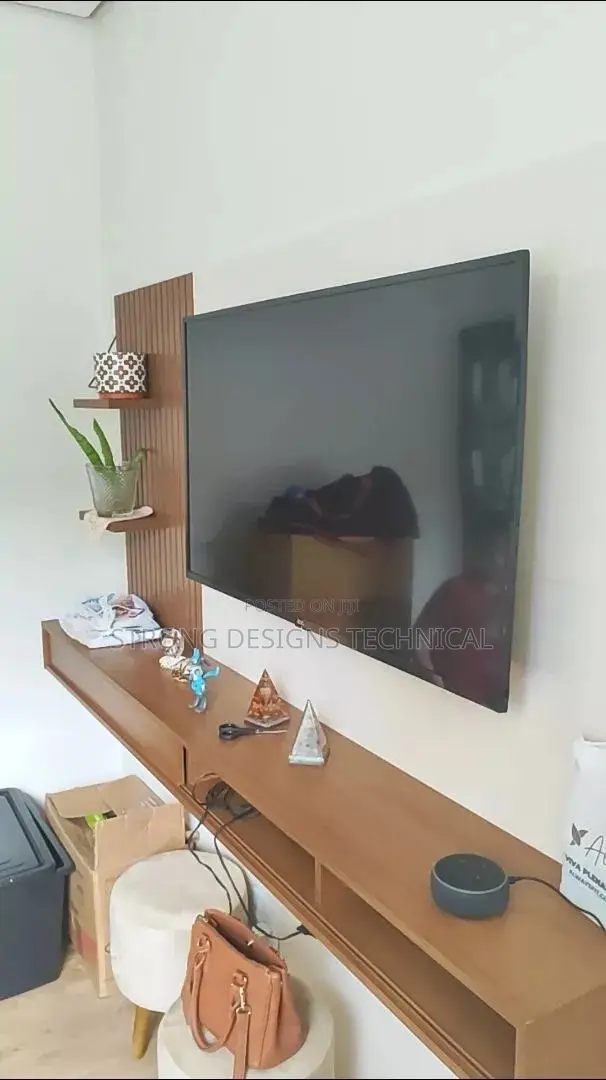 TV Wall Unit Up to 60 Inches. Tv Stand