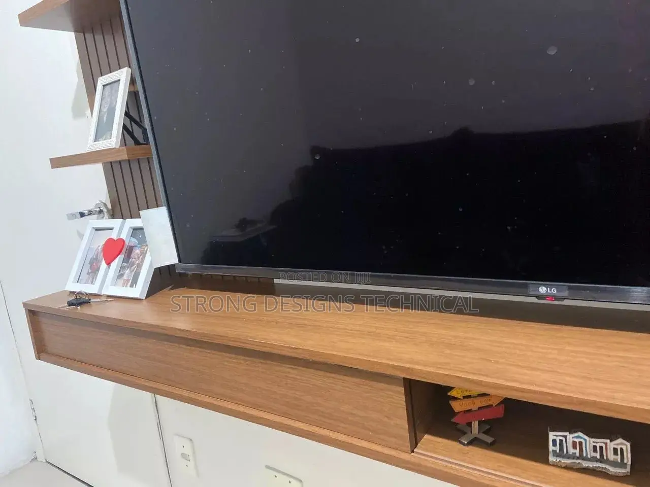 TV Wall Unit Up to 60 Inches. Tv Stand