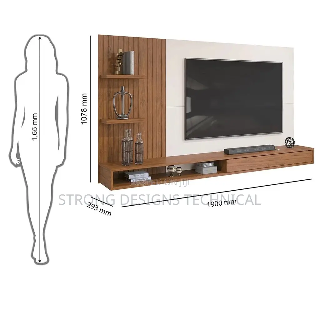 TV Wall Unit Up to 60 Inches. Tv Stand