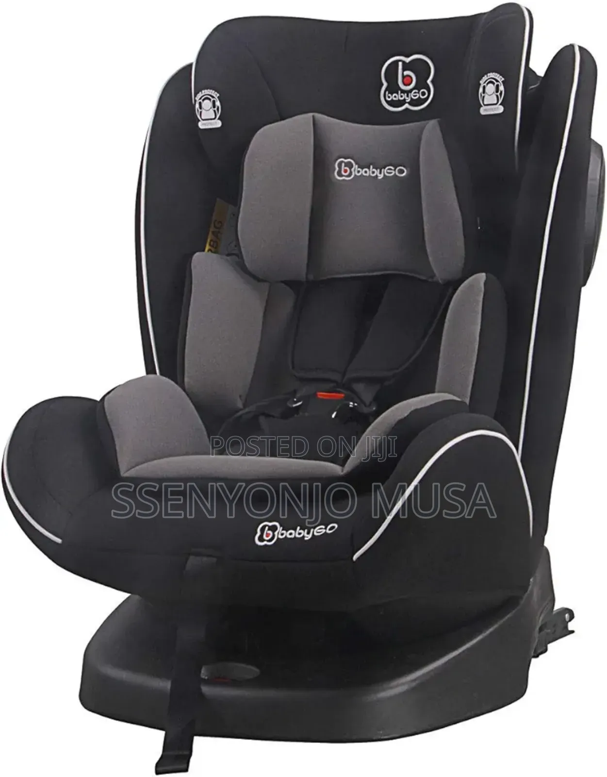 BABYGO Nova Car Seat | Black | 1 Piece | Pack of 1