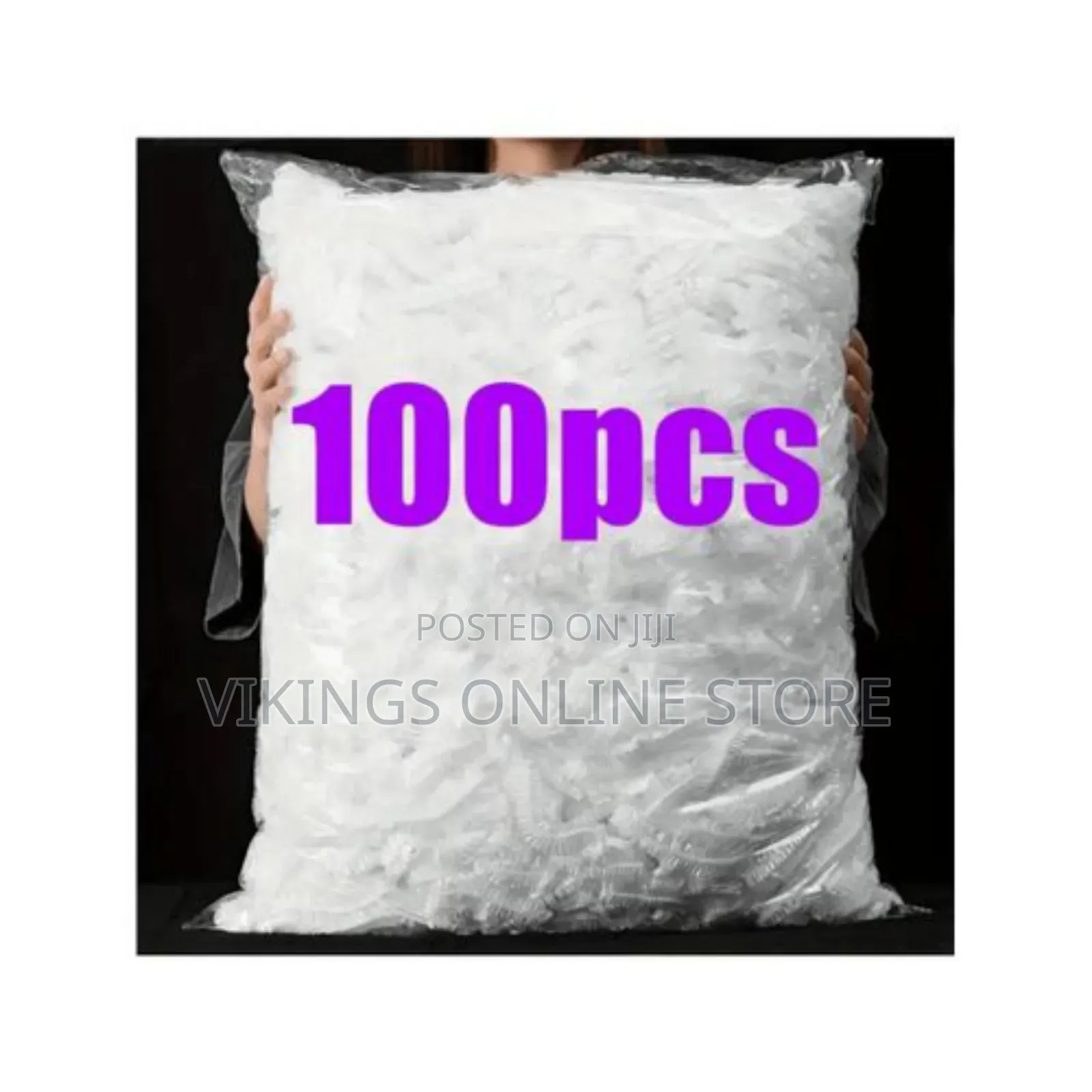 100pcs Thickened Disposable Colorful Cling Film Covers