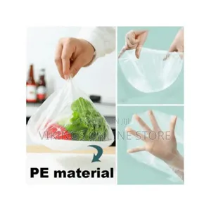 100pcs Thickened Disposable Colorful Cling Film Covers