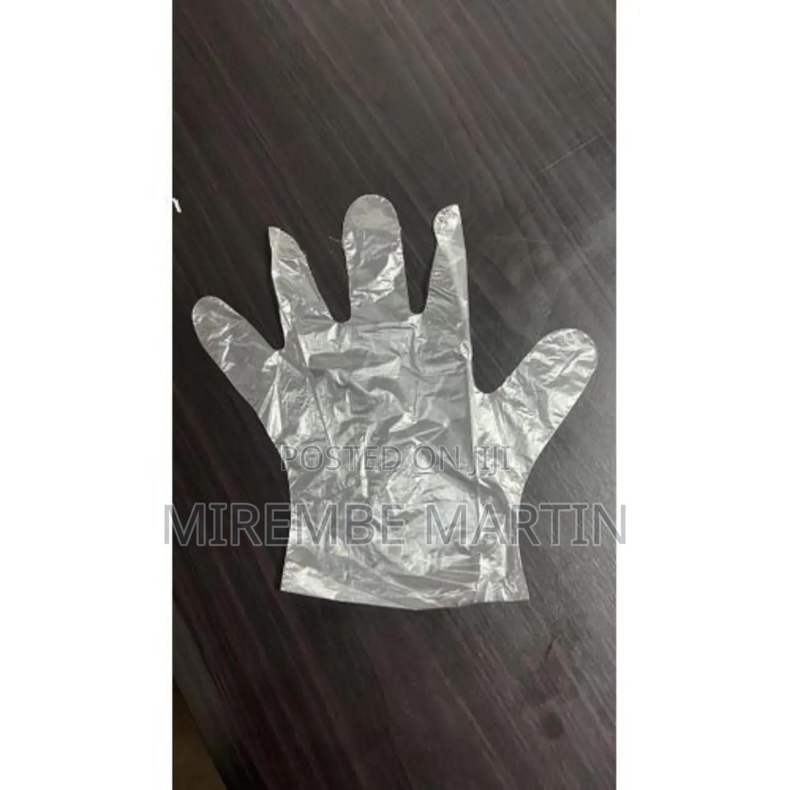 100 PCS Disposable Plastic Hand Gloves