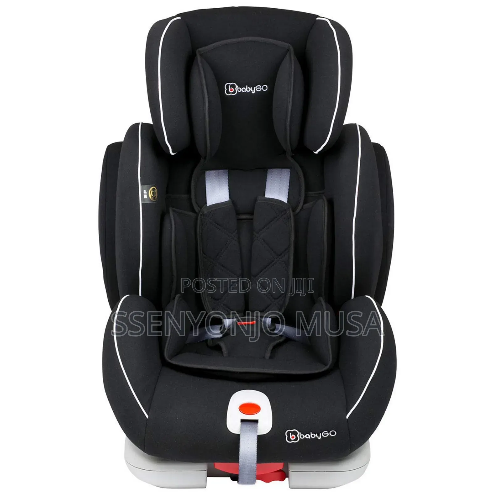 Babygo Sira Isofix Car Seat | Black | 9-36 Kg
