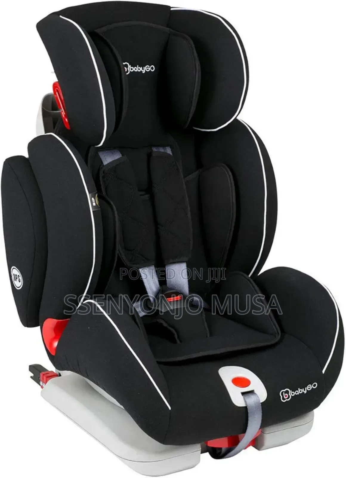 Babygo Sira Isofix Car Seat | Black | 9-36 Kg