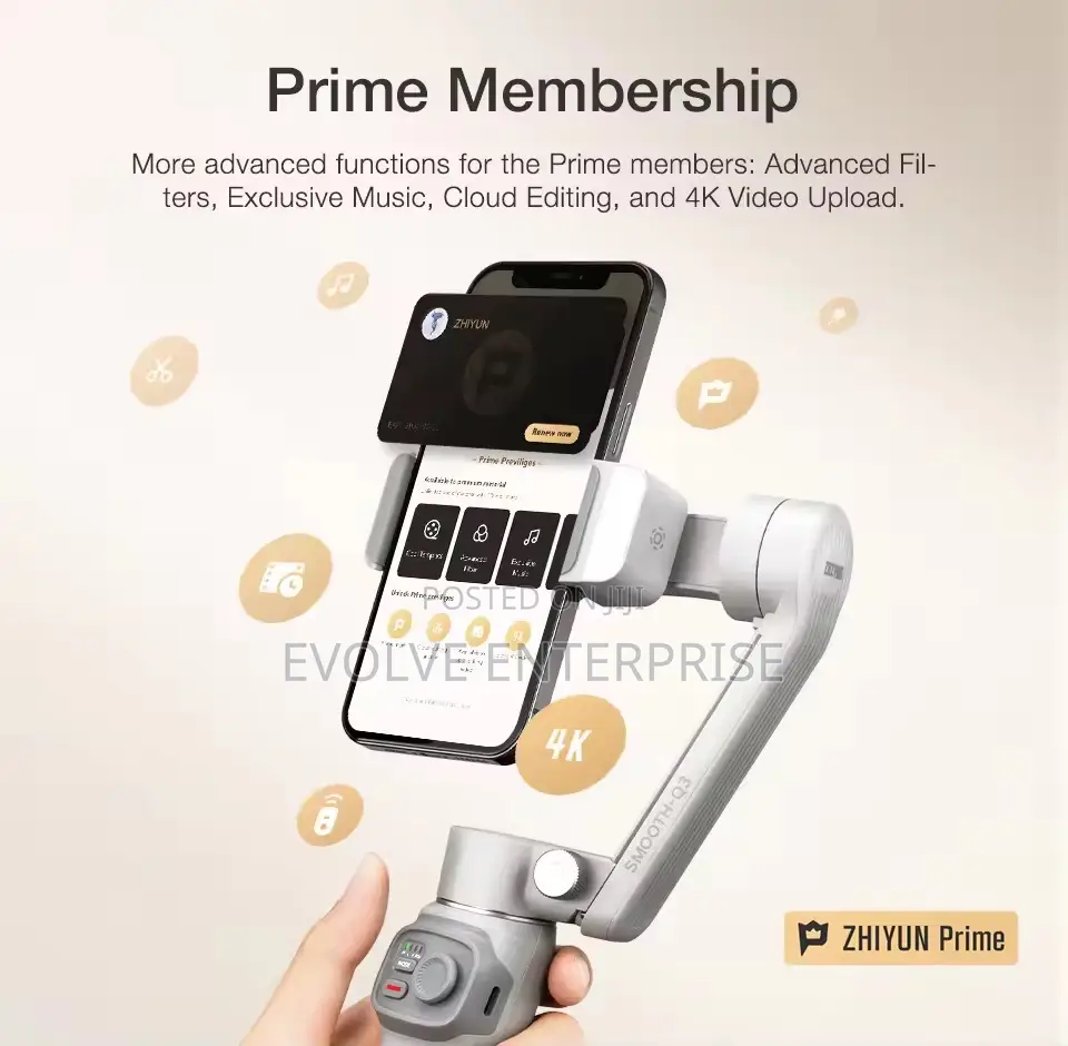 ZHIYUN SMOOTH Q3 3-Axis Phone Gimbals Stabilizer