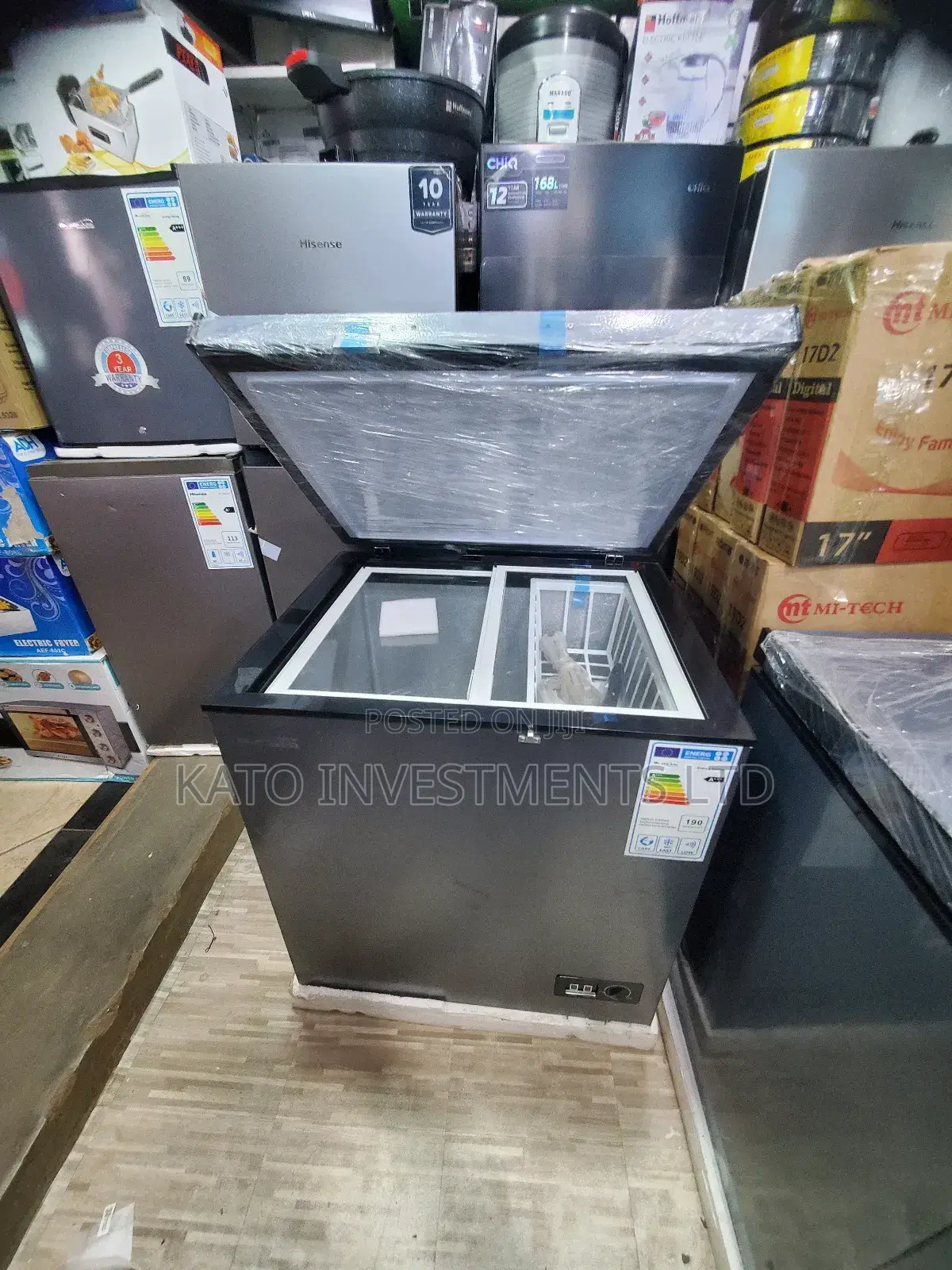 Black Ark 168litr Deepfreezer Chest Freezer