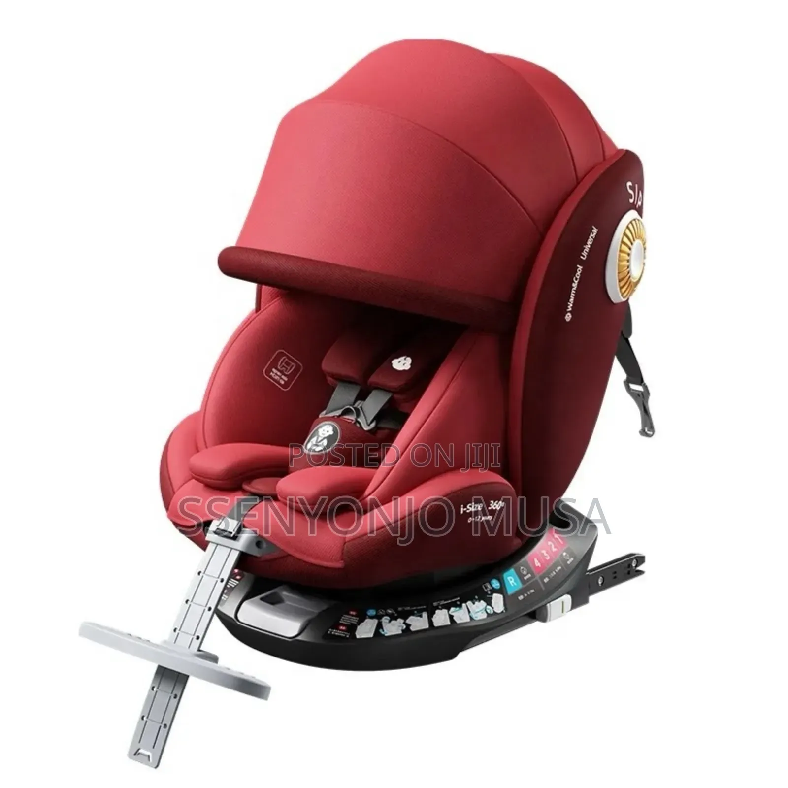 360 Rotation Babycar Seat/Highquality Safetyseat |Up to 4yrs
