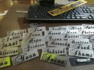 Name Tags / Customised
