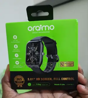 Photo - Oraimo Watch 5 Lite 2.01" HD Calling Waterproof Smart Watch