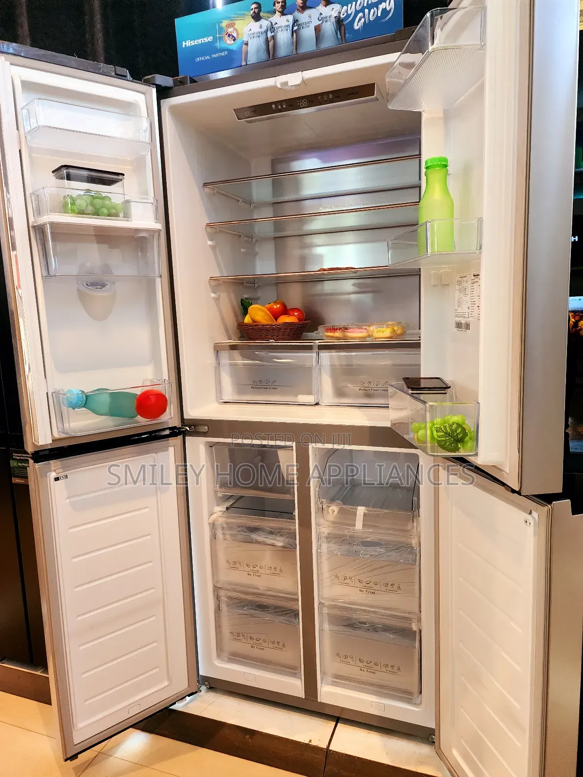 561ltrs Hisense French Door Refrigerator