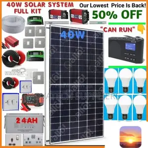 40W Solar Power Full System / Samz Solar