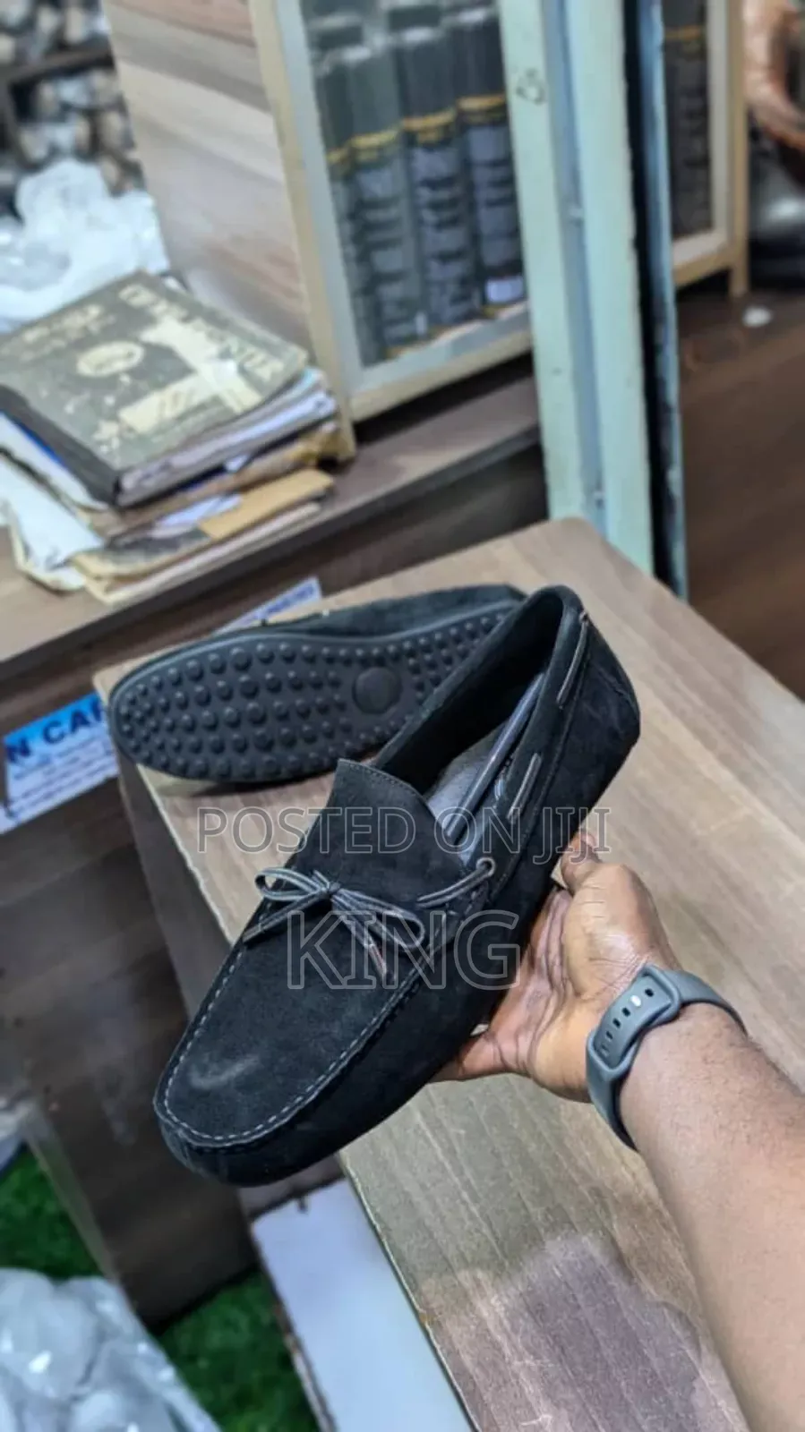 Realest Simple Suede Moccasins