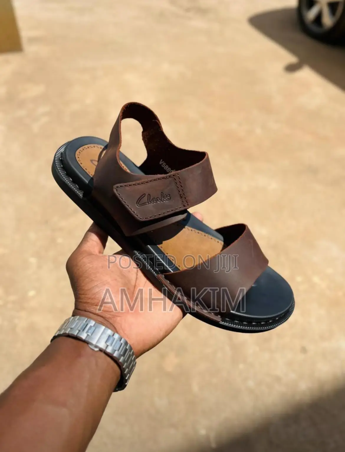 New Men's Classic Leather Scholar Sandals in Stock