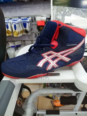 ASICS Men's Snapdown Boxing and Wrestling Shoes.