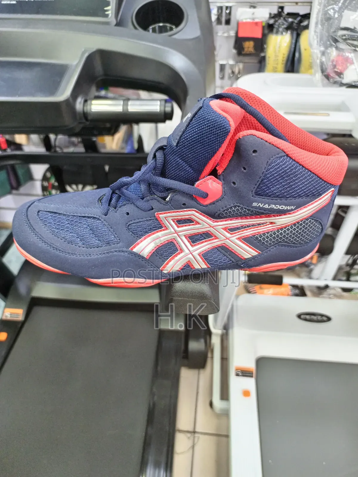 ASICS Men's Snapdown Boxing and Wrestling Shoes.