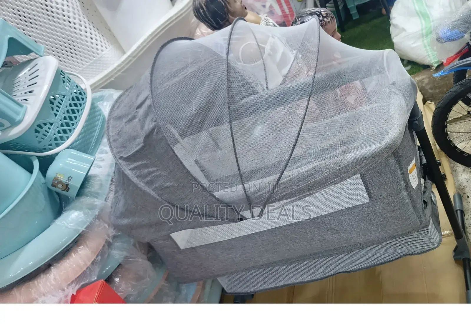 Baby Cradle Bed With Canopy