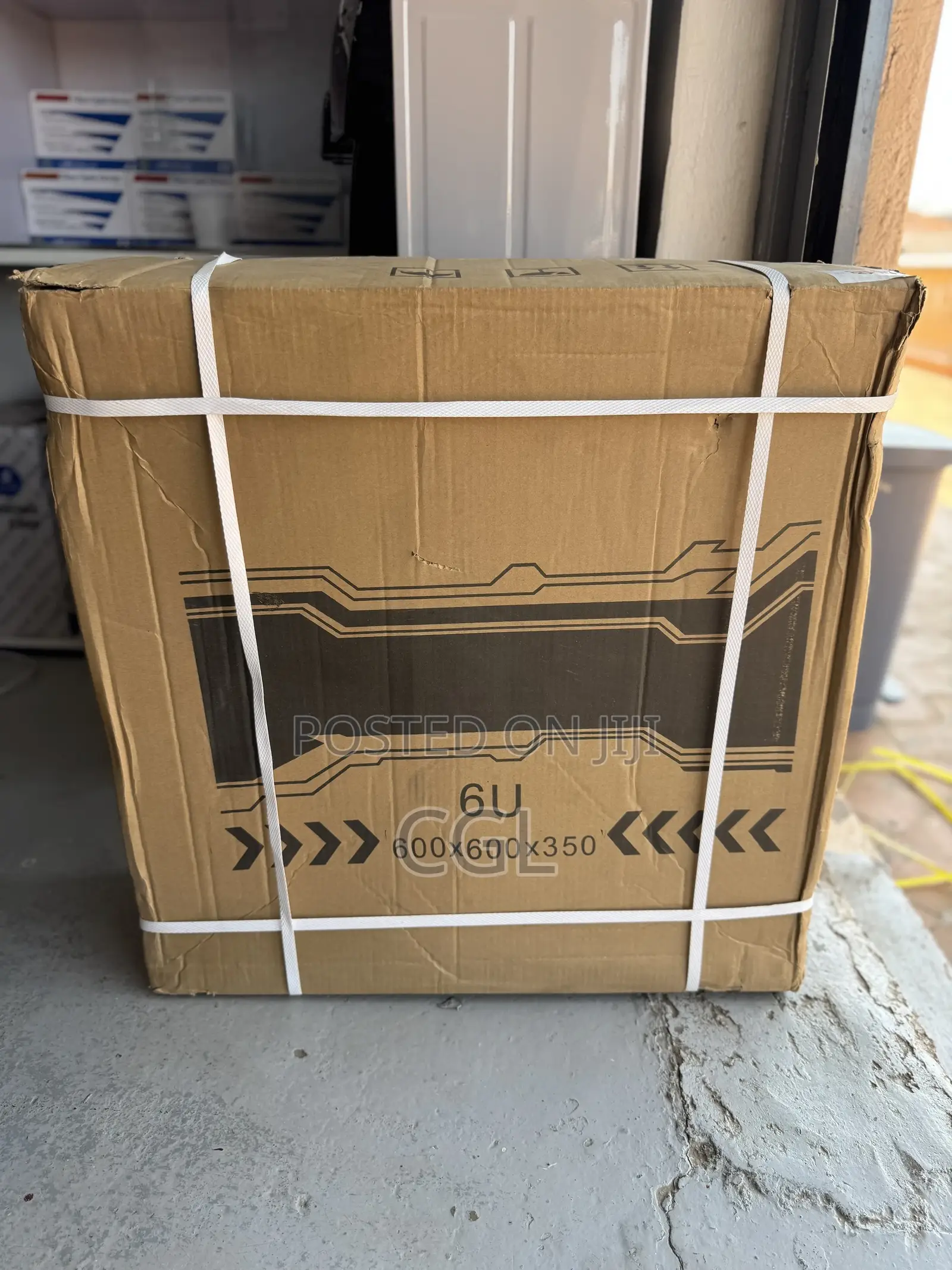 6u Rack Cabinet Metallic 600x600x350