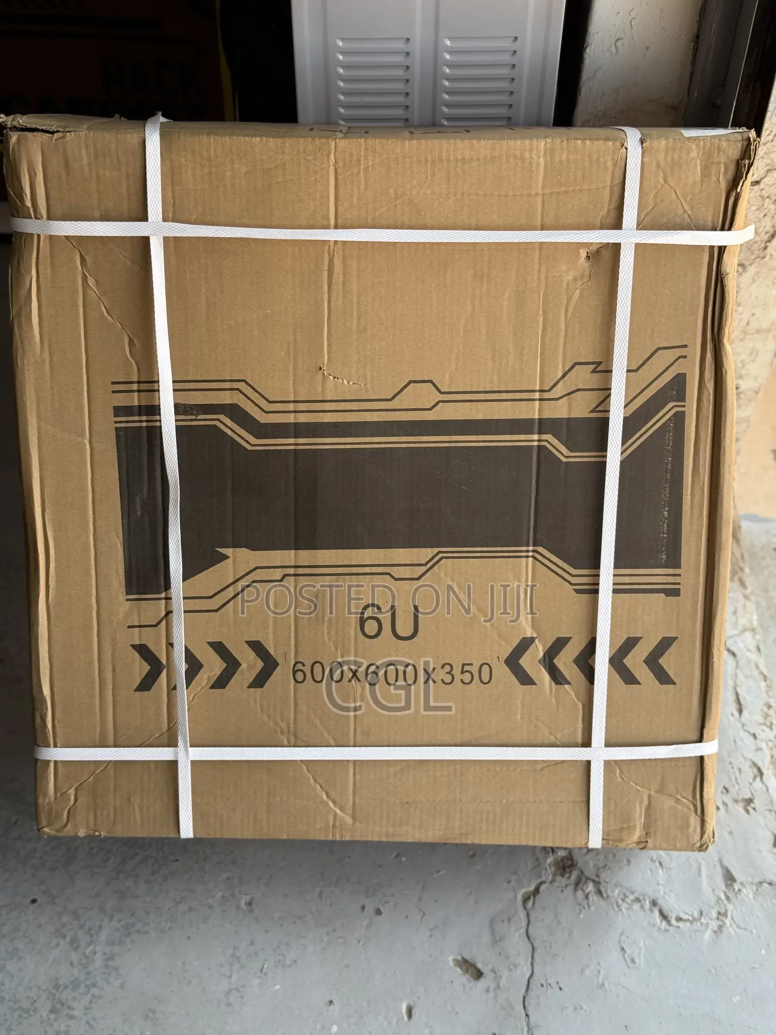 6u Rack Cabinet Metallic 600x600x350