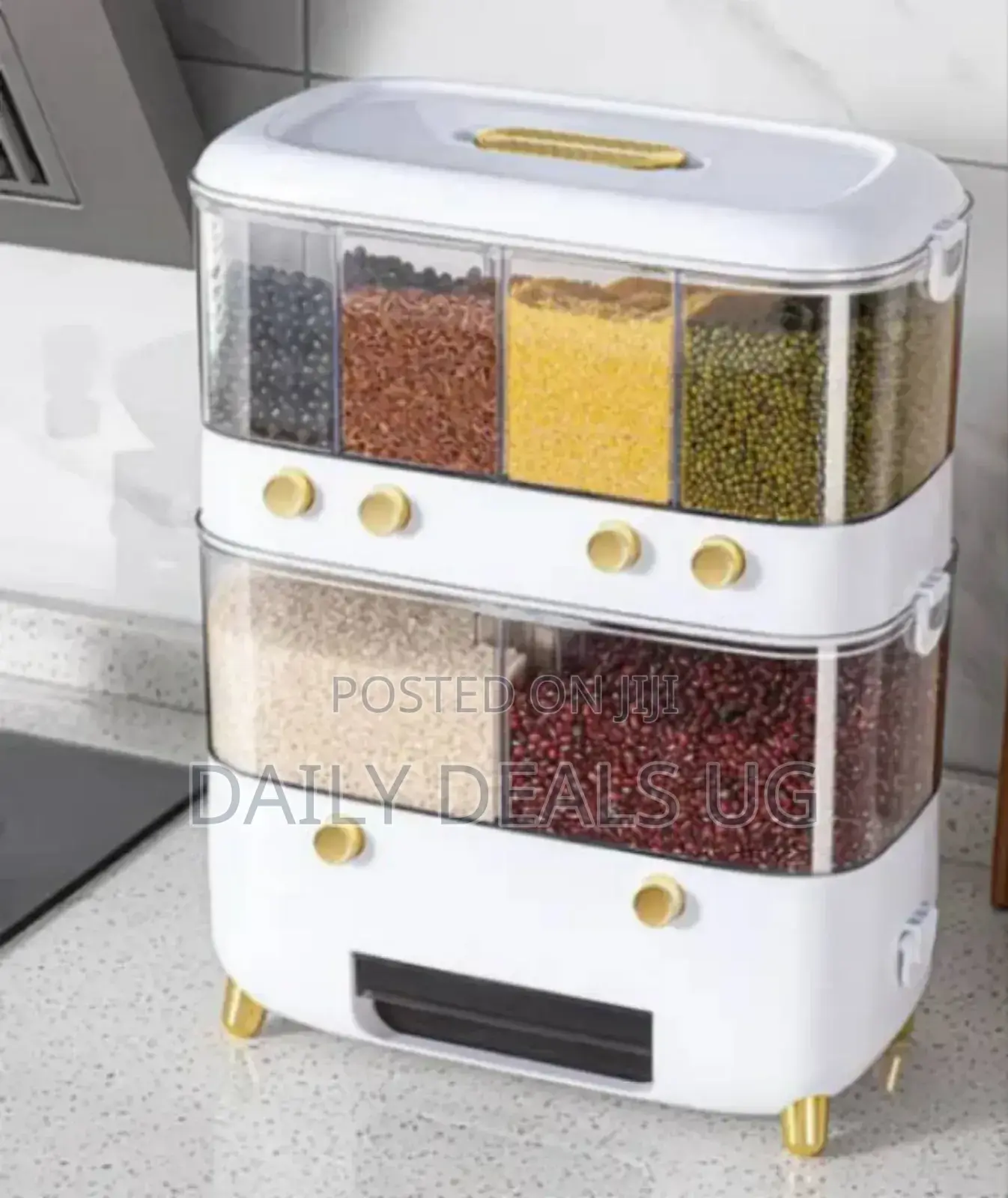 Double Dry Food Dispenser
