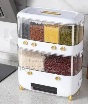 Double Dry Food Dispenser