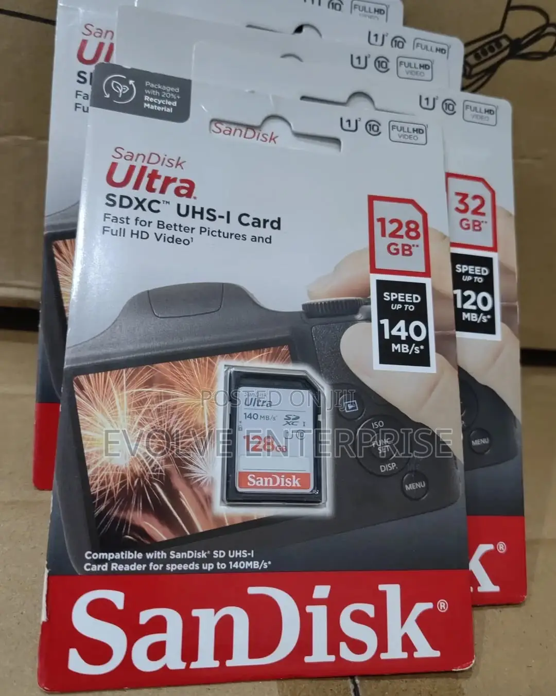 Sandisk Ultra SD Card-128gb