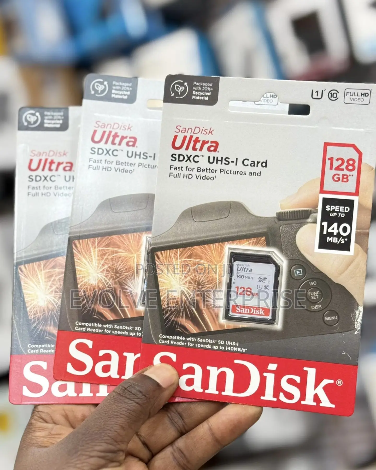 Sandisk Ultra SD Card-128gb