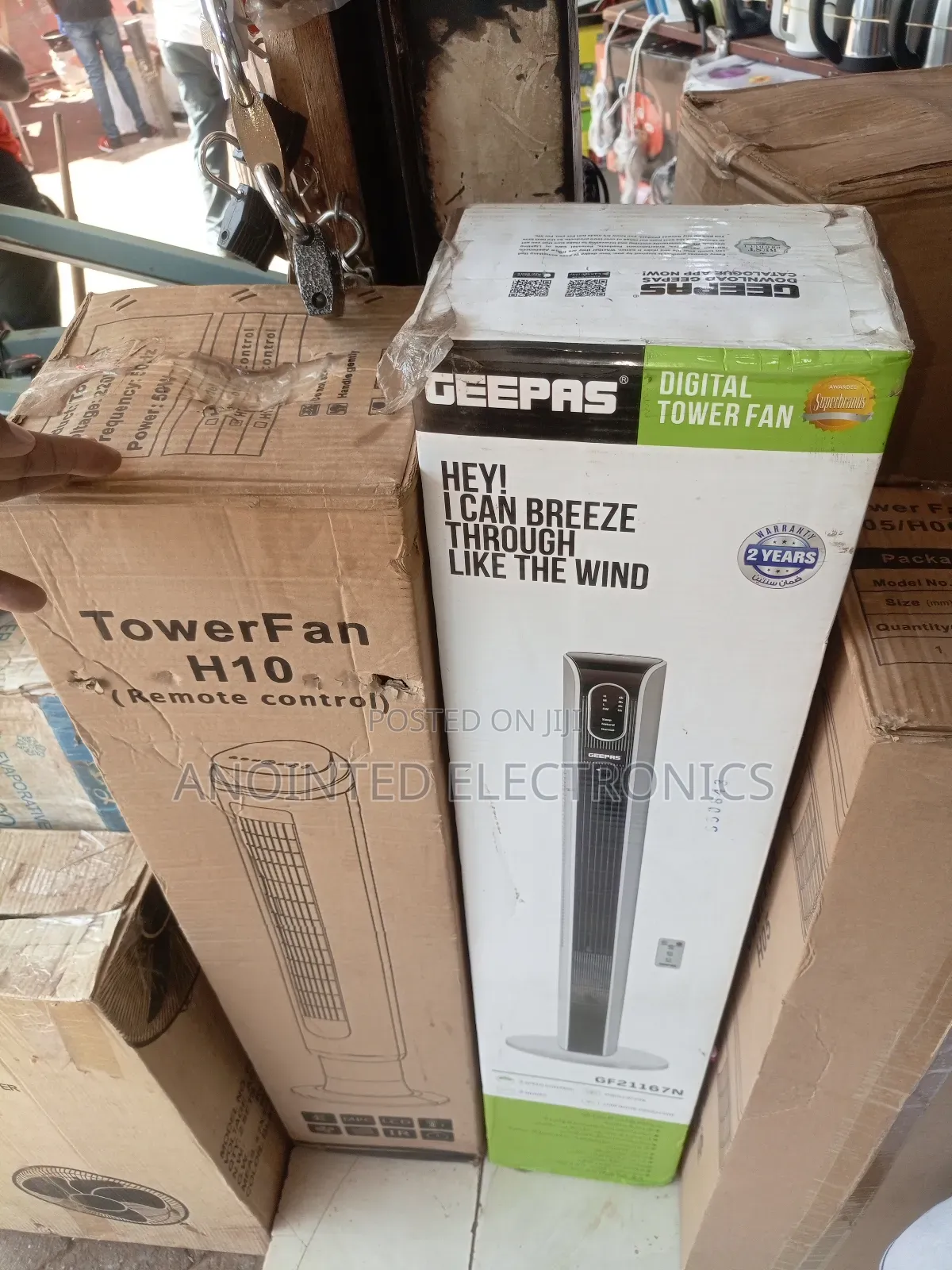 Tower Fans Geepas