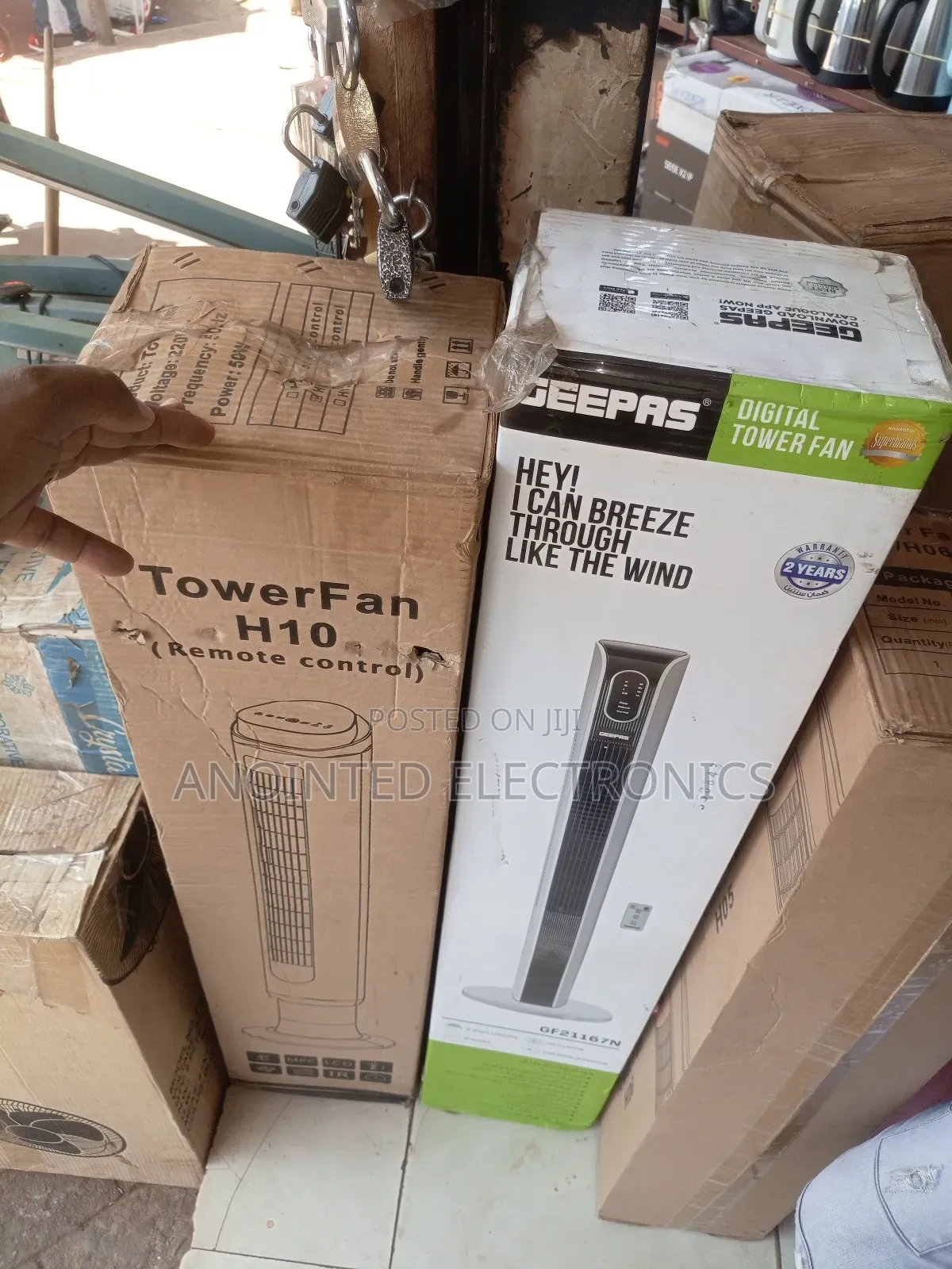 Tower Fans Geepas