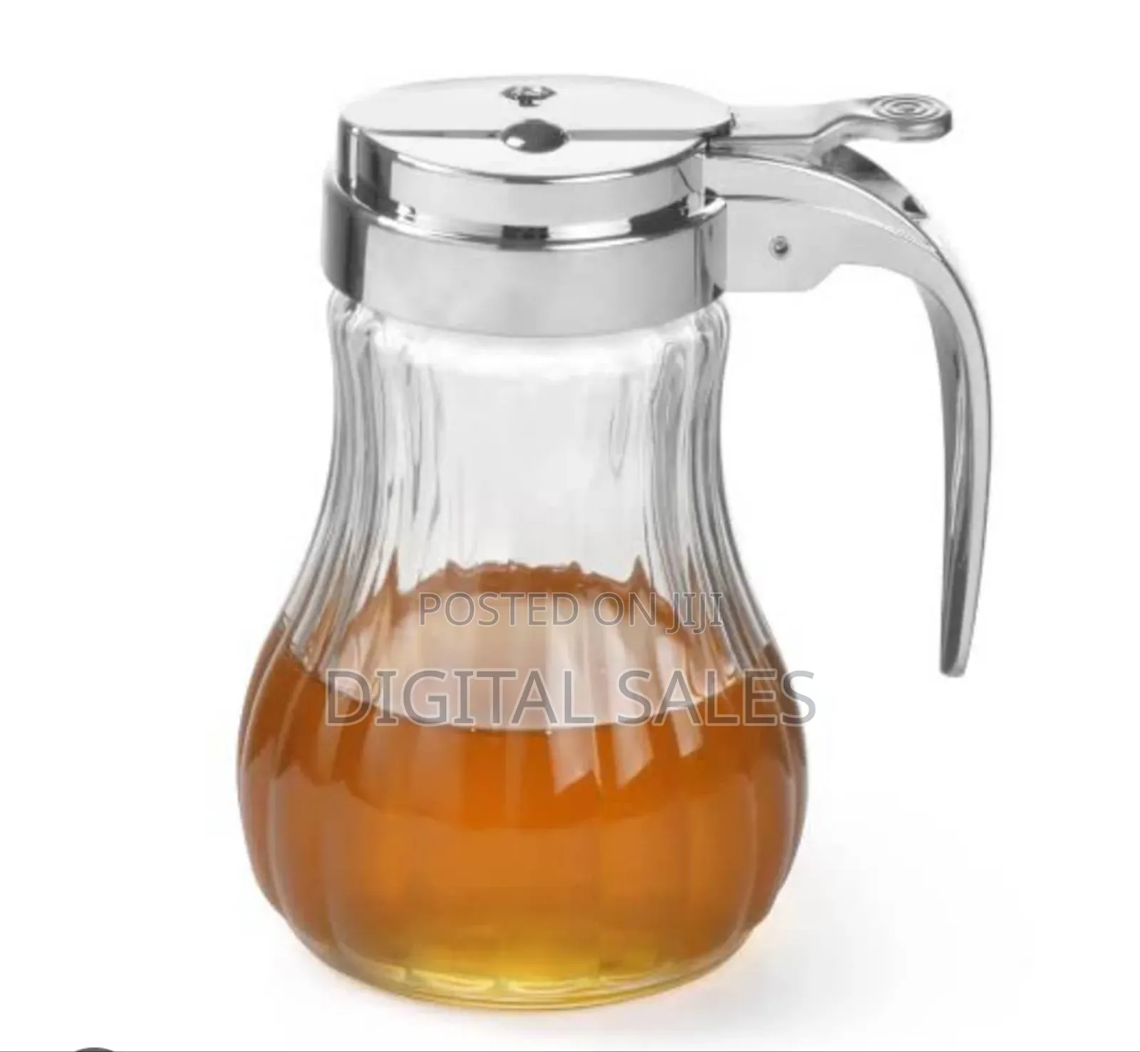 Glass Syrup Honey Dispenser