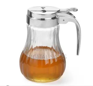 Glass Syrup Honey Dispenser