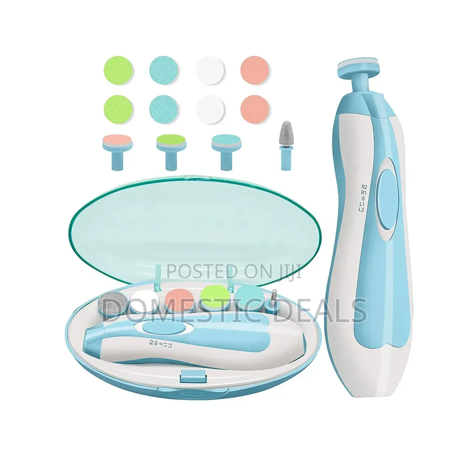 Baby Electric Nail Clipper Trimmer Set