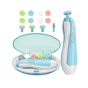 Baby Electric Nail Clipper Trimmer Set