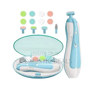 Baby Electric Nail Clipper Trimmer Set