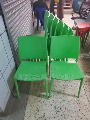 Modern Plastic Chairs Plastic Chairs(Lemon Green)