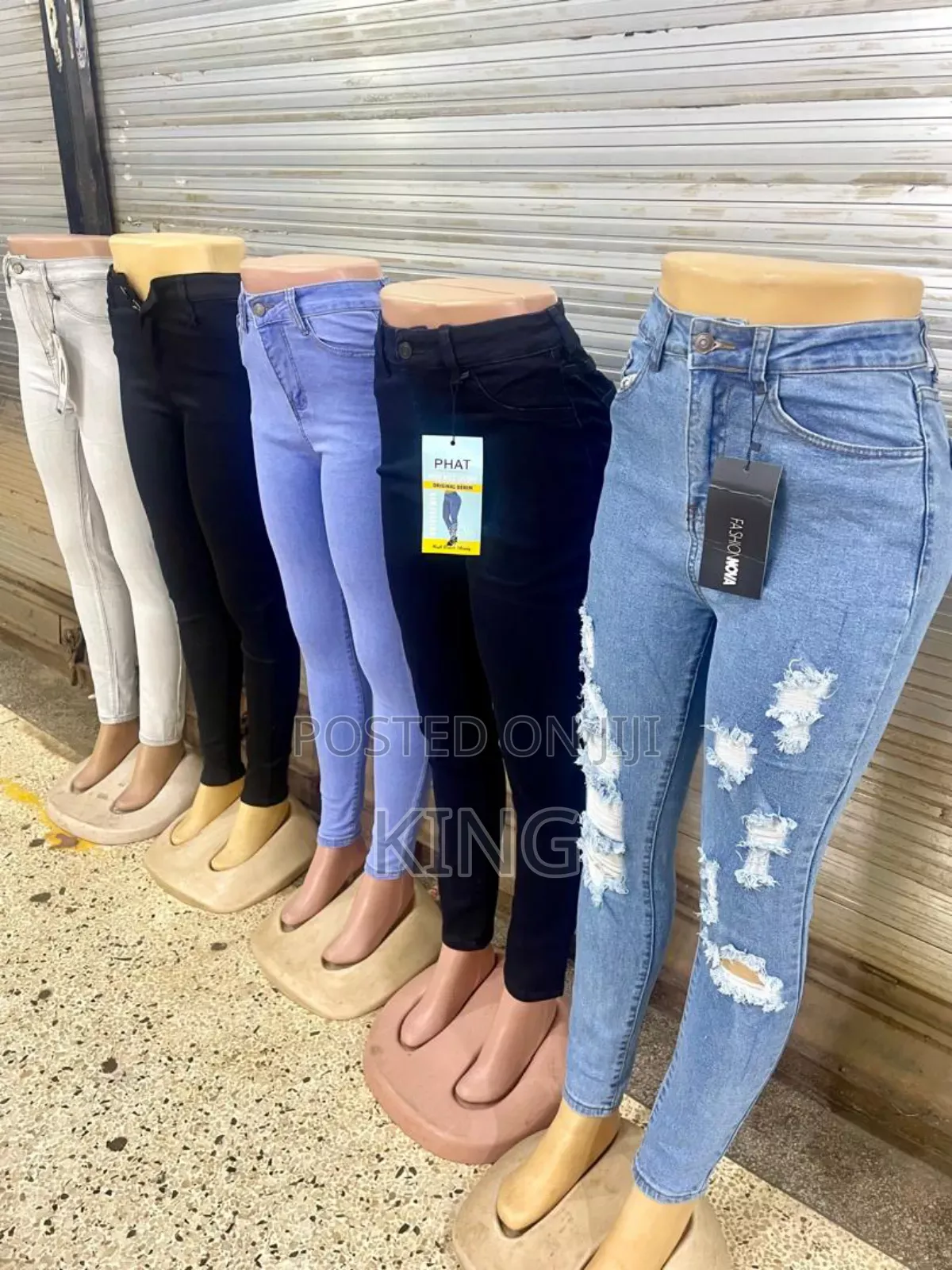 Luxe -Deep Denim Ladies Jeans