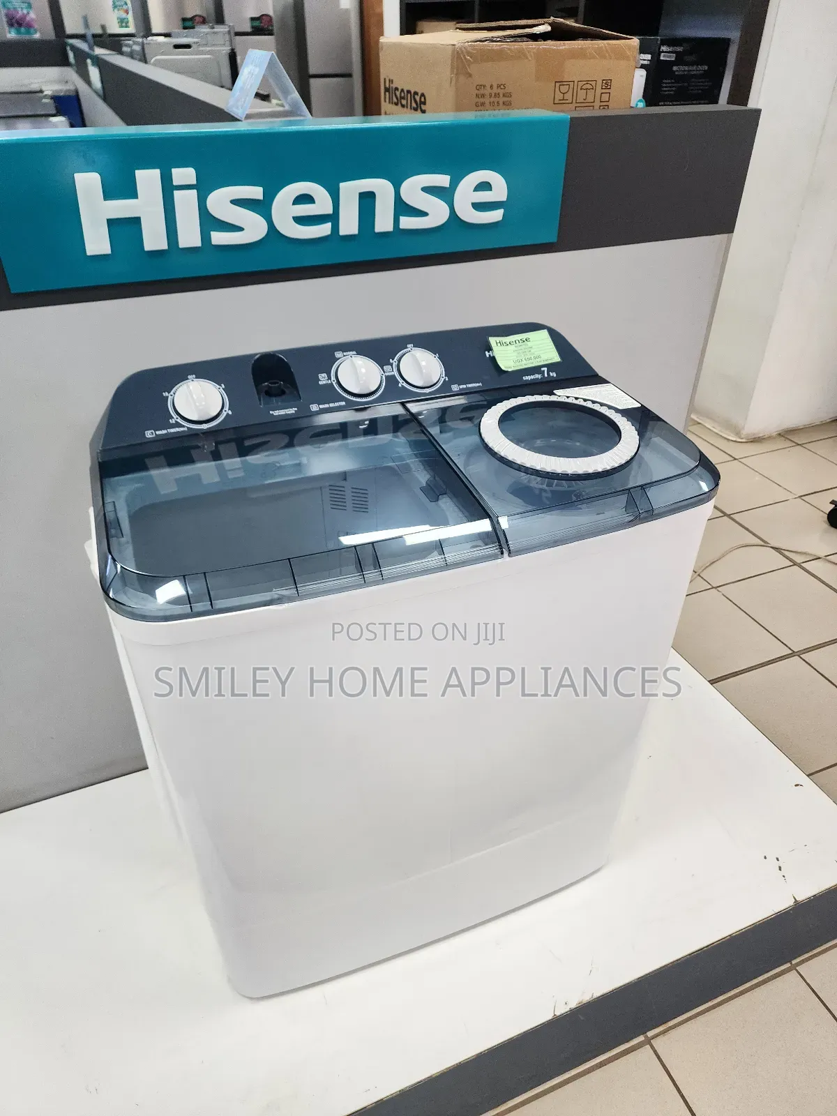 Hisense Twin Tub 7kgs Washing Machine